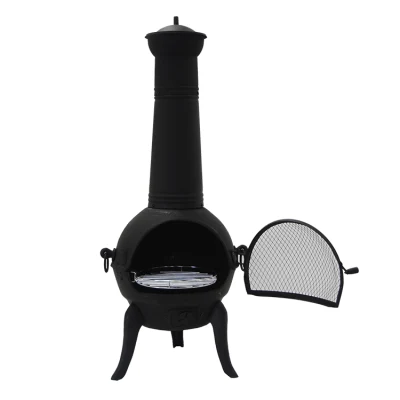 薪屋外ガーデン鋳鉄煙突 Chimenea ログバーナー